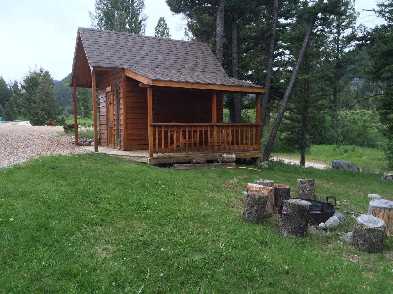 Boulder Creek Lodge Maxville Exteriör bild